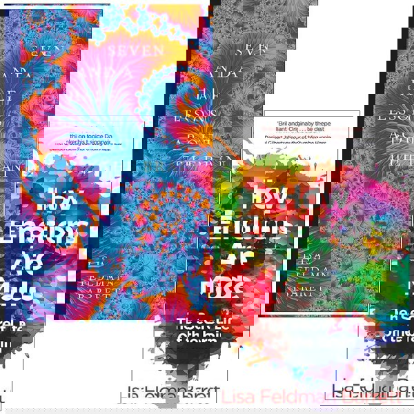 Seven and a Half Lessons About the Brain & How Emotions Are Made By Lisa Feldman Barrett 2 Books Collection Set