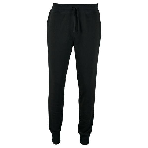 SOLS Mens Jake Slim Fit Jogging Bottoms - Black