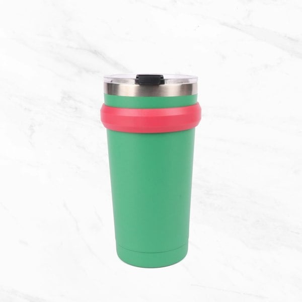 Myga Capri Insulated Coffee Cups – Available in Green, Yellow, and Pink for Vibrant Hydration