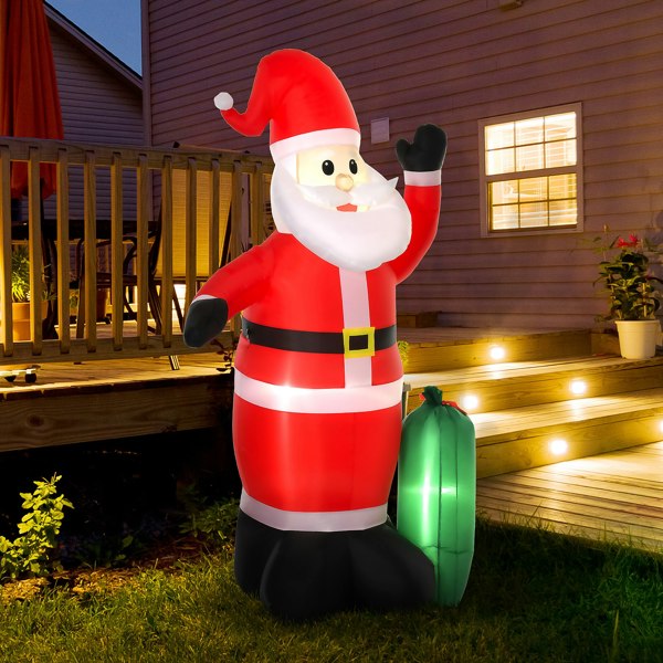 Inflatable santa claus