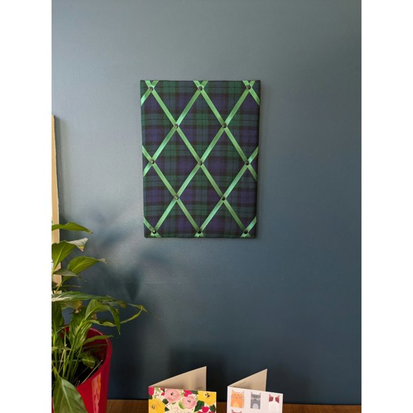 Small Notice Board - Black Watch