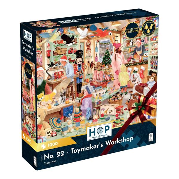 The House of Puzzles No. 22 - Toymaker's Workshop - 1000 Piece Jigsaw Puzzle