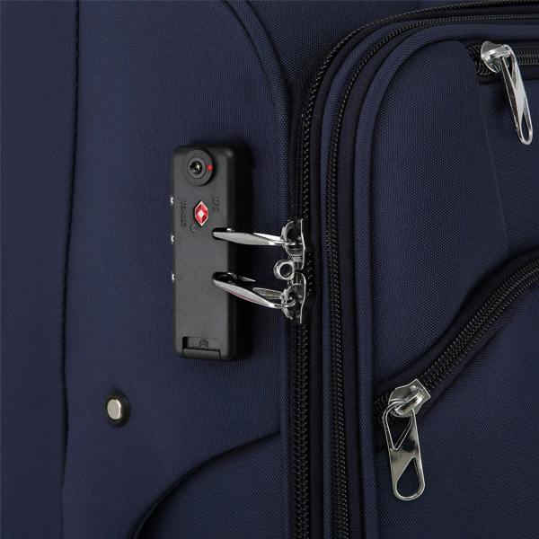 Infinity Luggage 8 Wheel Lightweight Suitcase Luggage TSA Travel Bags Set