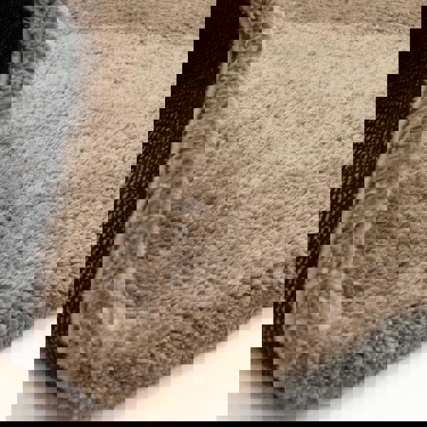 Asiatic Opulence Shaggy Taupe Rug