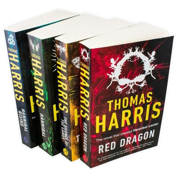 Thomas Harris Hannibal Lecter Series Red Dragon, Hannibal, Silence Of The Lambs, Hannibal Rising