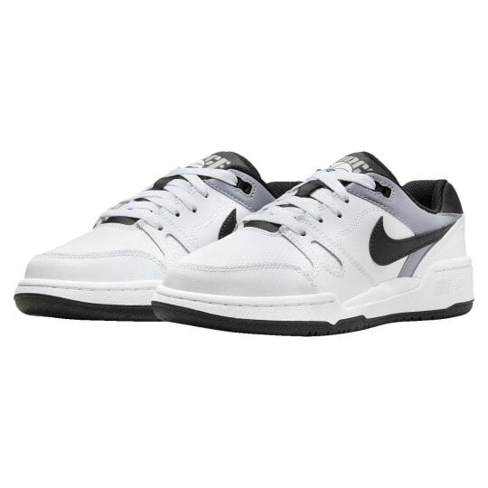 Nike Full Force Low GS White Pewter Black Trainers