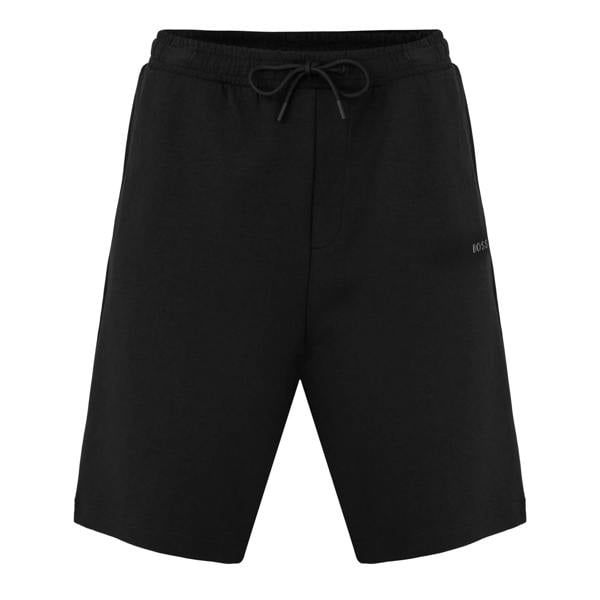 Boss Mens Drawstring Waist Sweat Shorts - Black - 