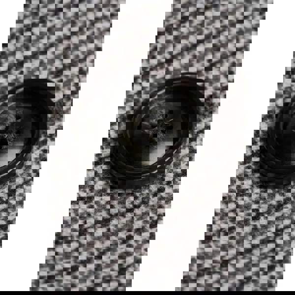 House Of Cavani Kerry - Men's Grey Wool Blend Houndstooth Tweed Overcoat