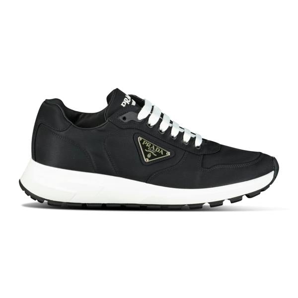 Prada Prax 01 Re-Nylon Leather Sneakers Black - chancefashionco