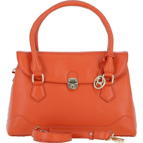 Premium Leather Shoulder Bag with Detachable Crossbody Strap: y-56