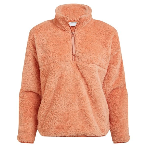 Craghoppers Womens/Ladies Bron Half Zip Fleece Top - Clay