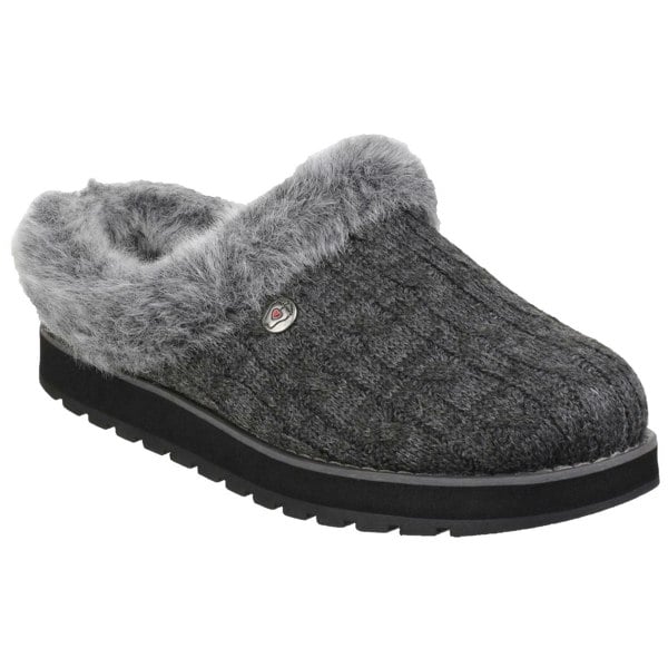 Skechers Keepsakes Ice Angel Mule Women's Slippers in Charcoal