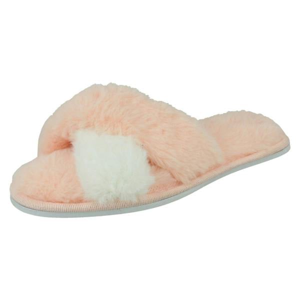 Spot On Girls Spot On Fluffy Mule Slippers X2122