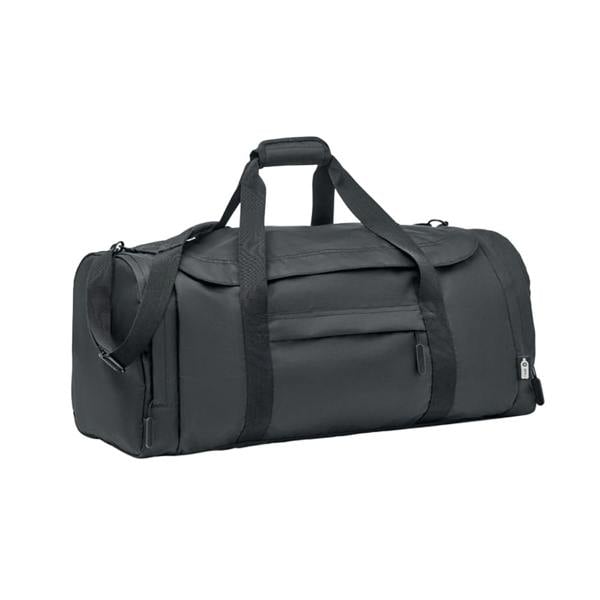 MidOcean Valley Large RPET Sport Duffle Bag - Black - 