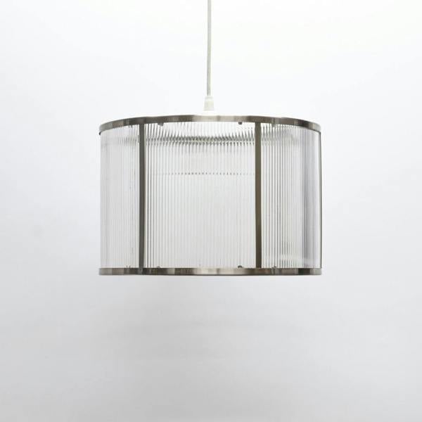 Pagazzi Lighting Tova Satin Nickel Easy-Fit Pendant