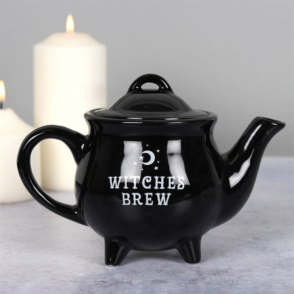 Serano Witches Brew Black Ceramic Tea Pot