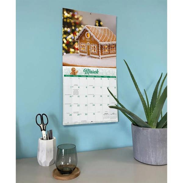 Christmas All Year Calendar 2027, Wall Calendars, Month To View, Family, Gift