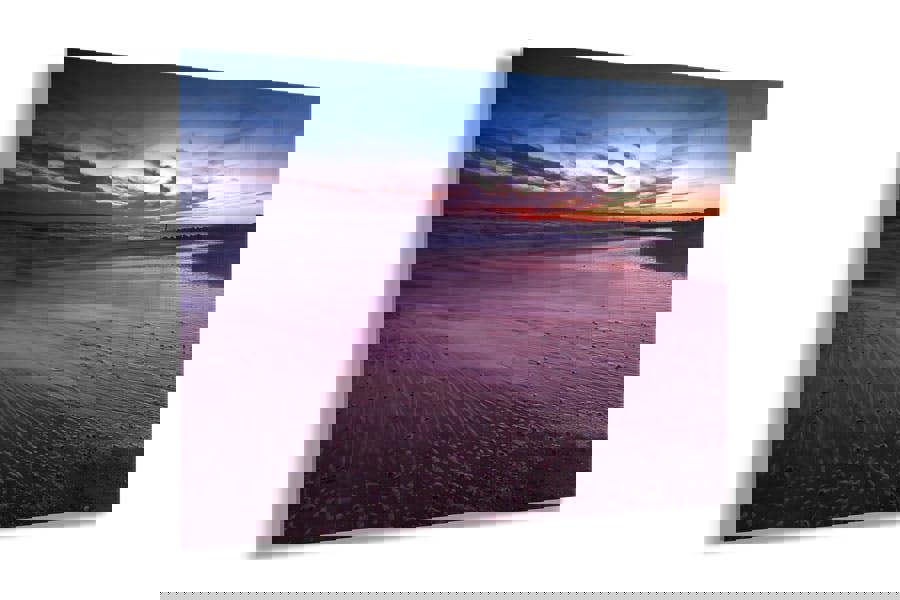 seascape glass print