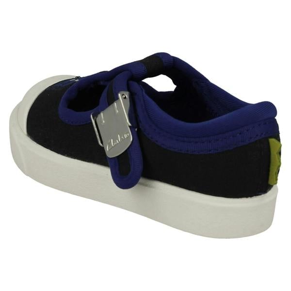 Clarks Boys Clarks Casual T-Bar Shoes City Dance