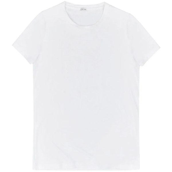 Hom Supreme Cotton Crew-Neck T-Shirt, White