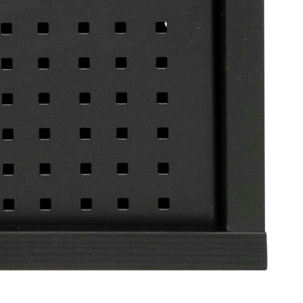 Wyld Haus Cambridge Industrial Black Mesh TV Unit in Black