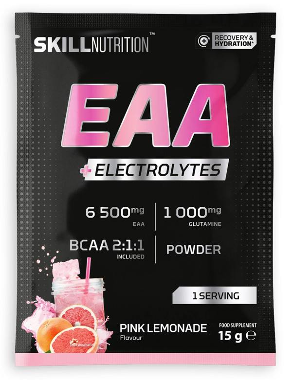 Skill Nutrition EAA + Electrolytes, Pink Lemonade  - 15g (1 serving)