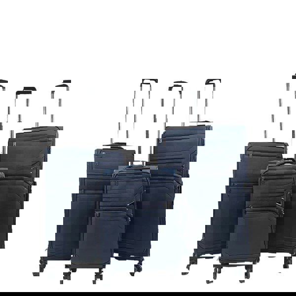 Snowball Softshell Luggage Set Cabin Check-in Suitcase