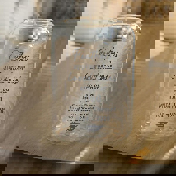 Personalised Memento Company Personalised Loved Ones Memorial Feather Tealight Holder