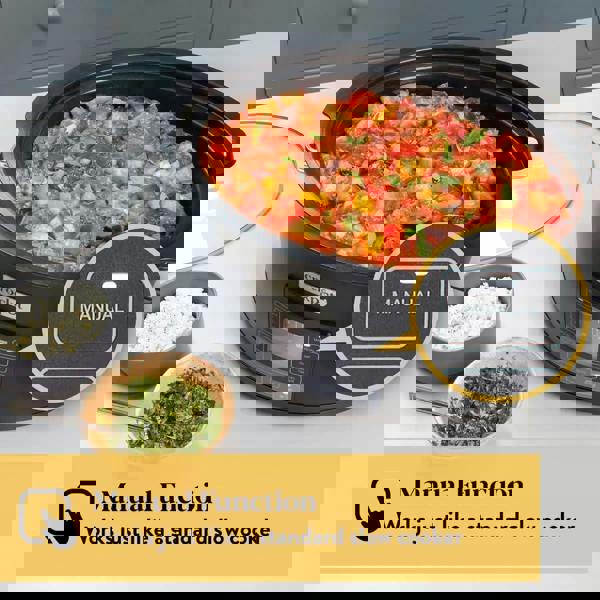 Crockpot TimeSelect 5.6L Digital Slow Cooker CSC093 Black