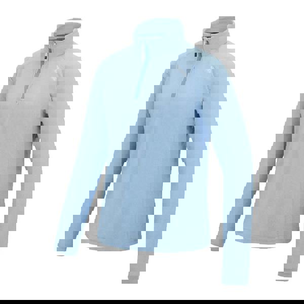 Regatta Great Outdoors Womens/Ladies Montes Half Zip Fleece Top - Washed Denim - 