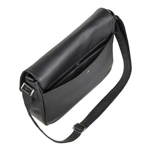 Infinity Leather Genuine Leather Laptop Bag Travel Work Messenger Satchel - Camden