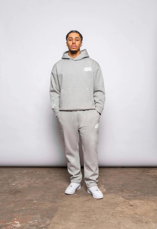 Fresh Couture Fresh Flavours Joggers - Marl Grey
