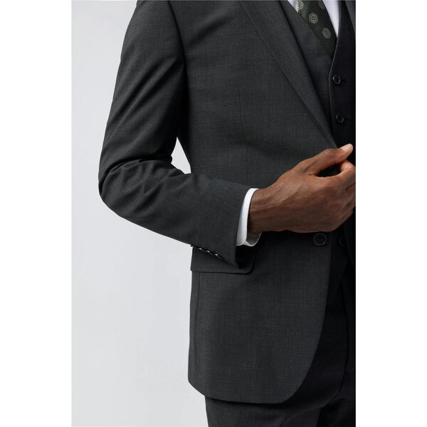 Alexandre Silver Alexandre Tailored Fit Grey Donegal Jacket