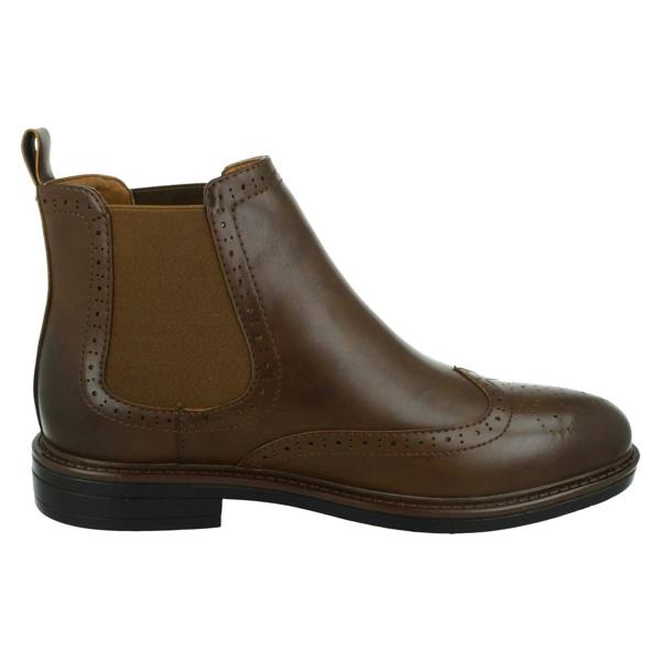 Thomas Blunt Mens Thomas Blunt Low Heel Brogue Boots A3085