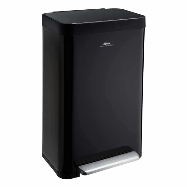 Cooks Professional XL Pedal Bin 65L | Black