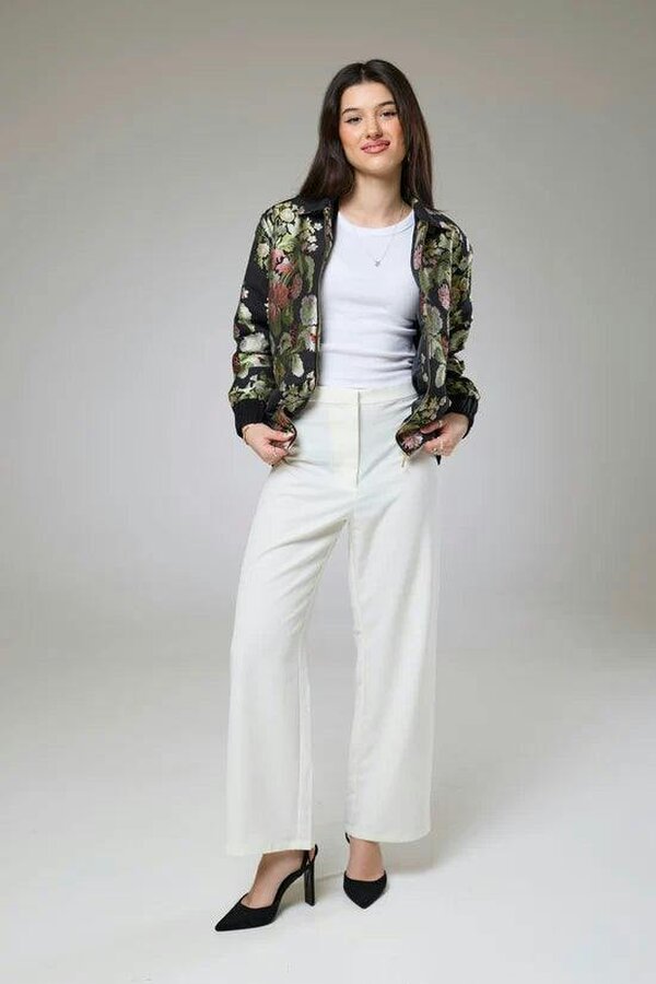 Lioness by TF Floral Heaven  Bomber Jacket