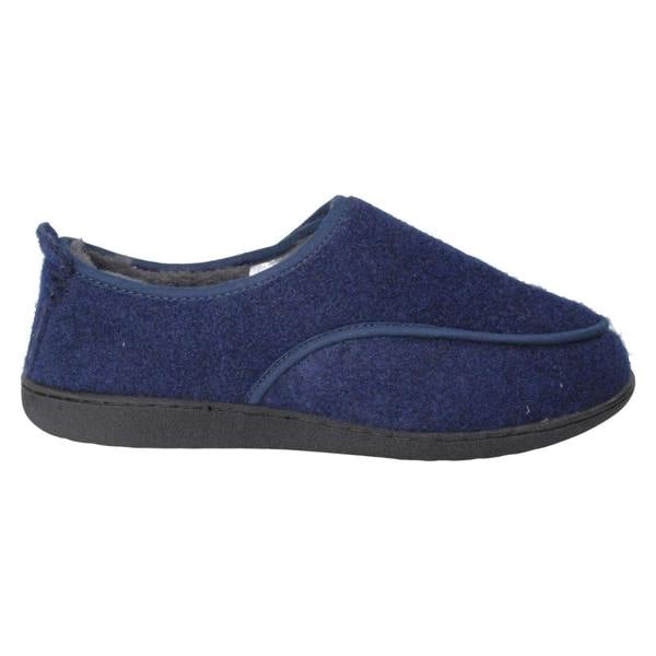 Clarks Mens Clarks Casual Hook and Loop Slippers King Riptape