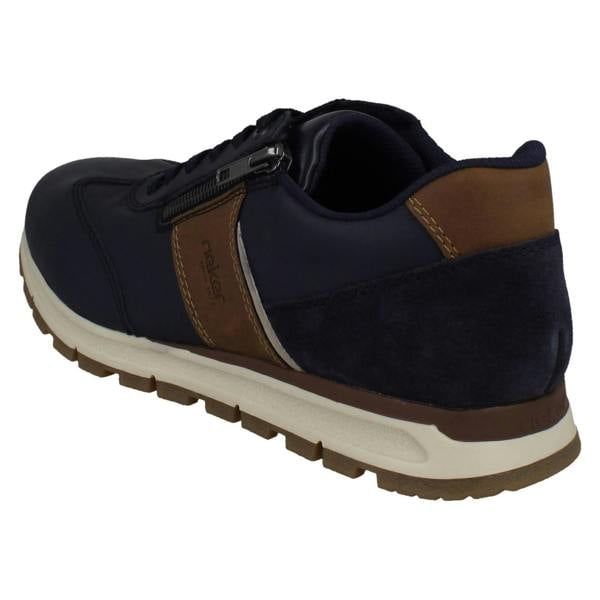 Rieker Mens Rieker Smart Casual Lace Up Leather Shoes B0501