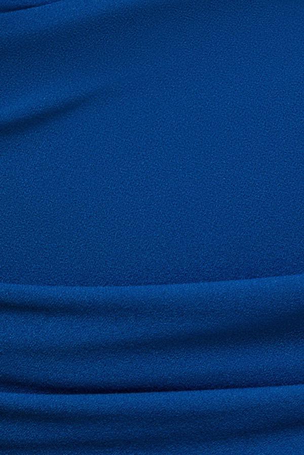 Bardot Pleated Midi Dress- Royal Blue DR1092ASCPLUS