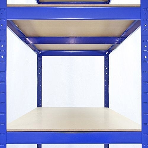 Monster Racking T-Rax Strong Storage Shelves - Blue (120cm W, 60cm D) Set of 3