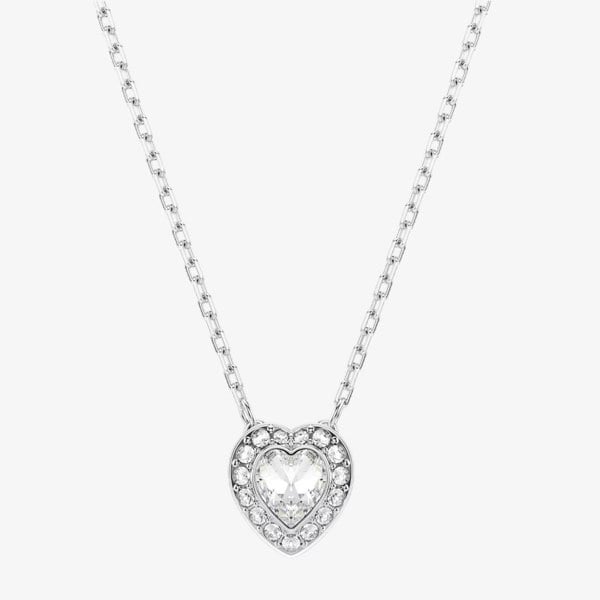 Swarovski Ariana Grande X Swarovski Capsule White Crystal Heart Pendant Necklace 5720852