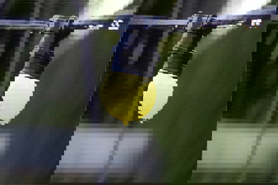 Eagle Connect G45 Bulb, E27 Base, Plastic Cover Yellow