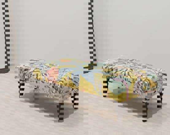 ISTOOLS Zen Ottoman Footstool Pouffe – Coffee Table Bench & Extra Seating UK