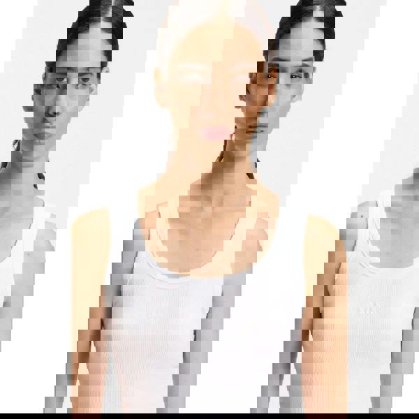 Boss Womens/Ladies C_Ematite Slim Tank Top - White - 