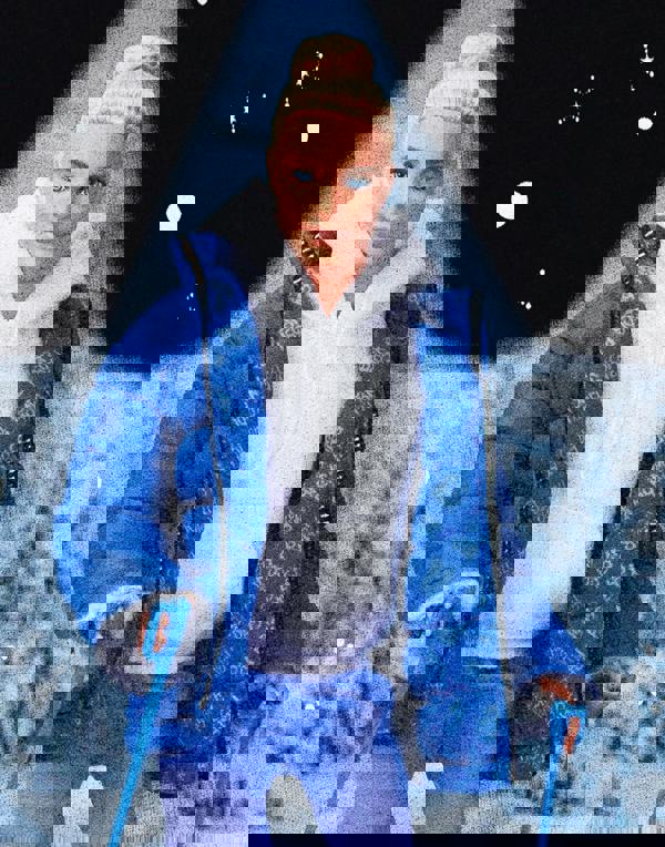 Barbie Mens Black Ken Here to Sleigh Short Sleeved T-Shirt