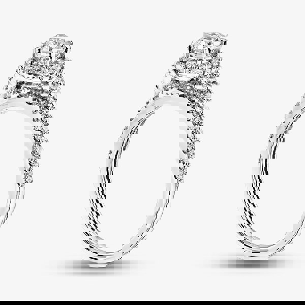 T. H. Baker 9ct White Gold 1.25ct Lab Grown Diamond Bridal Set LGR42232-125