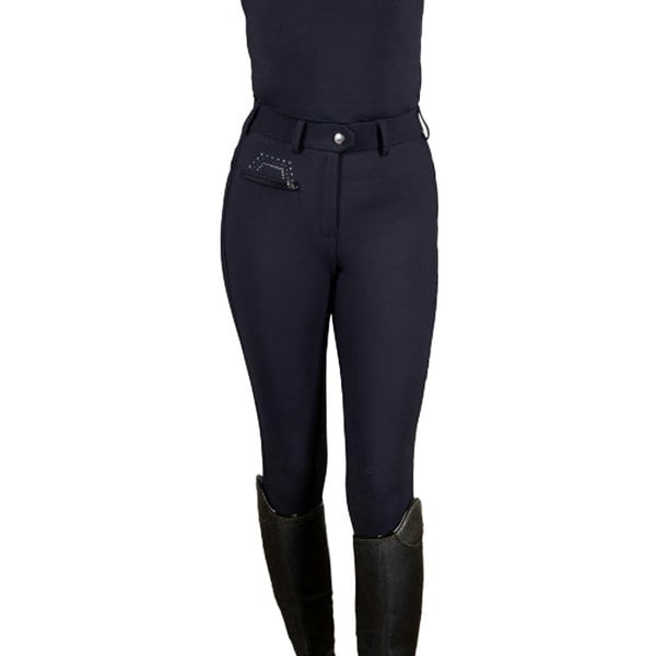 Coldstream Womens Hamilton Sparkle Breeches - Navy