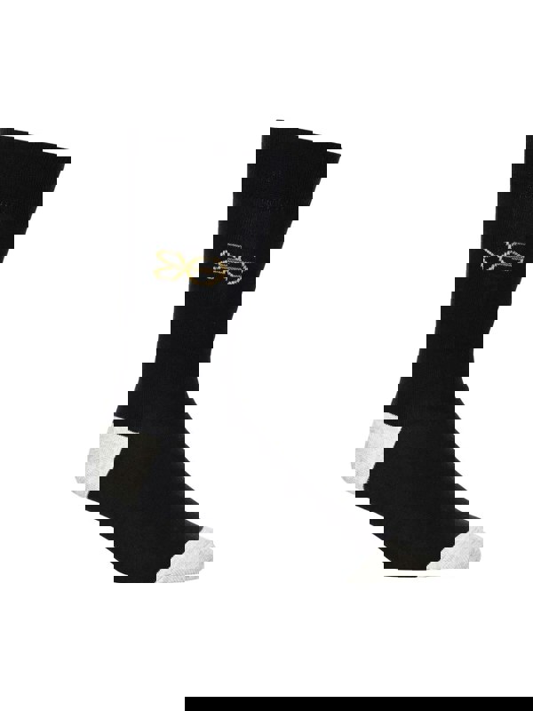 Crosshatch Regaline Socks 5pk Black