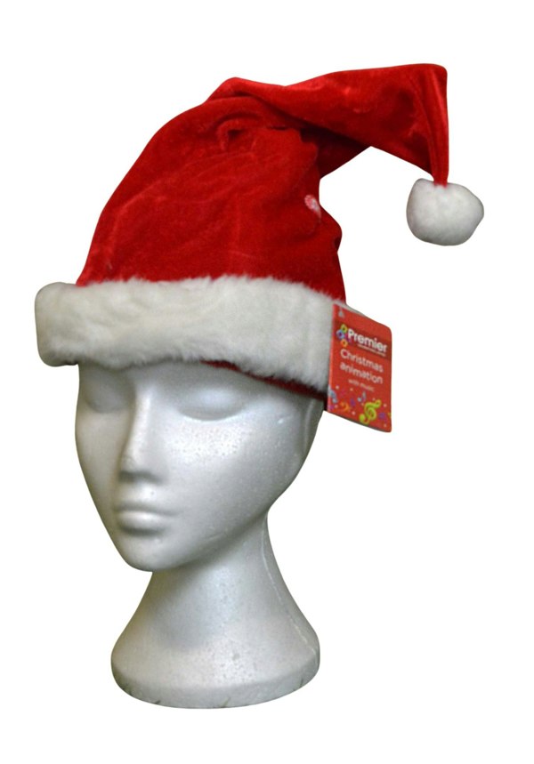 Samuel Alexander Battery Powered Singing & Animated Moving Christmas Santa Hat