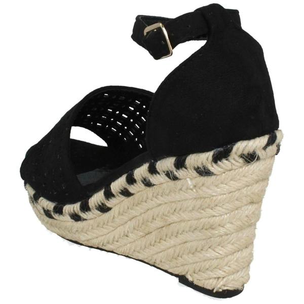 Savannah Ladies Savannah Wedge Open Toe Summer Sandals